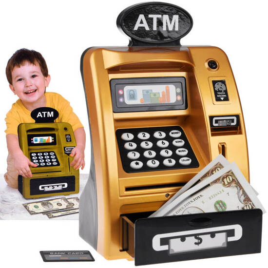 Musical ATM Bank piggy bank for children ZA4752