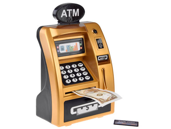 Musical ATM Bank piggy bank for children ZA4752