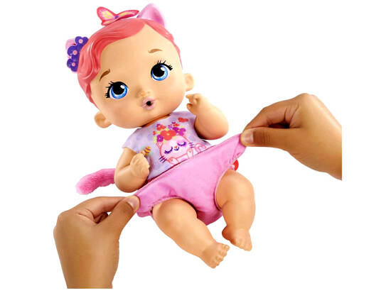 My Garden Baby doll, adorable baby doll, kitten, accessories ZA5126 CZ