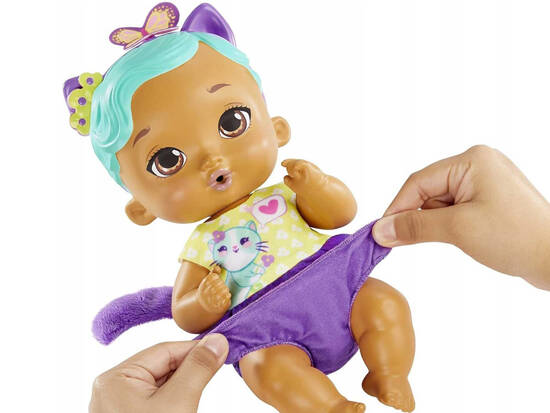 My Garden Baby doll, adorable baby doll, kitten, accessories ZA5126 NI