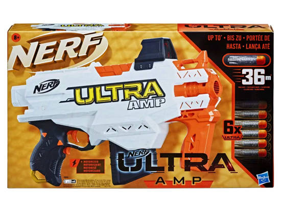 Nerf Ultra AMP Launcher + 6 Foam Cartridges ZA4584
