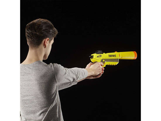 Nerf shotgun with silencer + 6 cartridges ZA4583