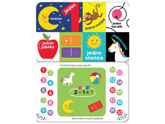 Numbers educational cards and coloring book 5+ KS0783