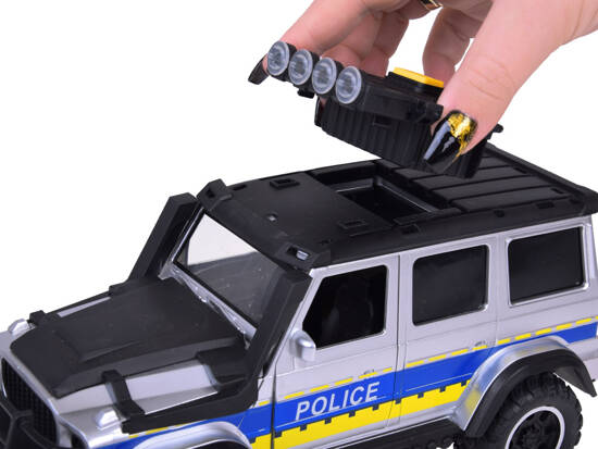 Off-road Vehicle Police Car with Light and Sound Drive ZA5410