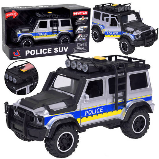 Off-road Vehicle Police Car with Light and Sound Drive ZA5410