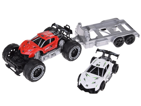 Off-road vehicle with trailer, tow truck ZA4713