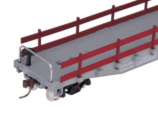 Open transport wagon for the railway model H0 1:87 RC0647