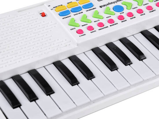 Organ mini keyboard toy for children, 37 keys, microphone IN0160