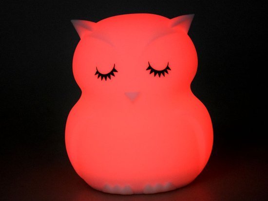 Owl Silicone LED bedside lamp + ZA3295 remote control