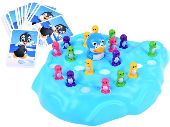 Penguins on the iceberg arcade game GR0433