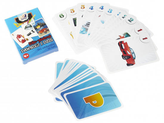 Peter cards IN THE PAST AND TODAY educational game GR0525