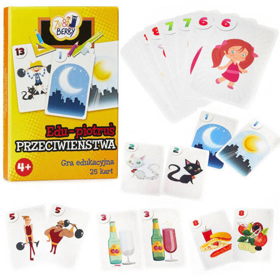 Peter's cards OPPOSITES educational game GR0526