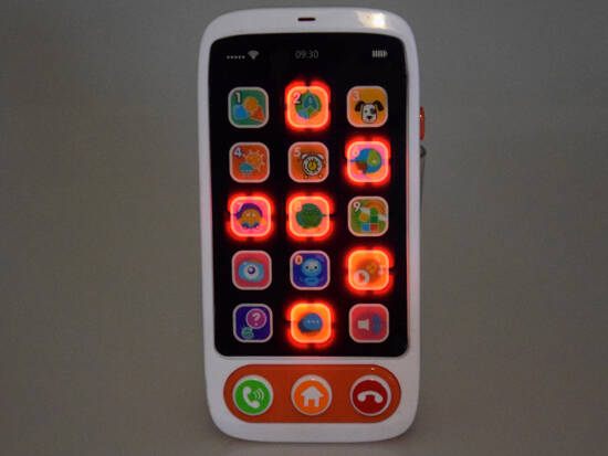 Phone smartphone interactive touch for toddlers lights melodies ZA4660