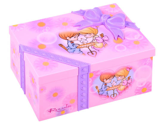 Pink jewelry box MUSIC BOX A little girl's TREASURE ZA1307