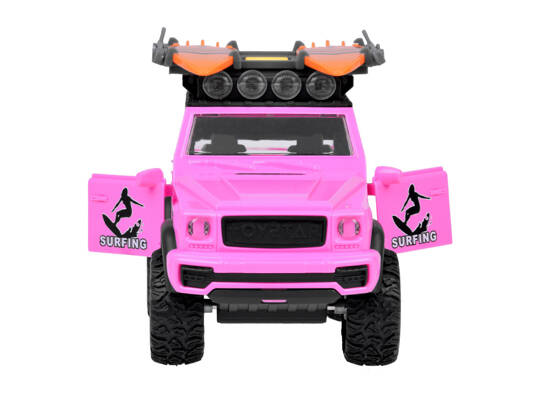 Pink off-road car crossover surfboards sounds lights ZA5223