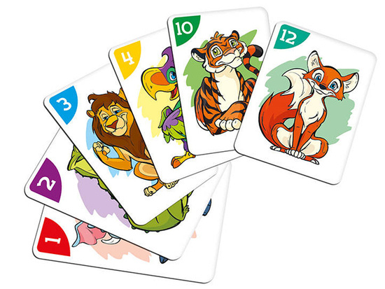 Piotruś card game Piotruś ANIMALS Memory GR0566