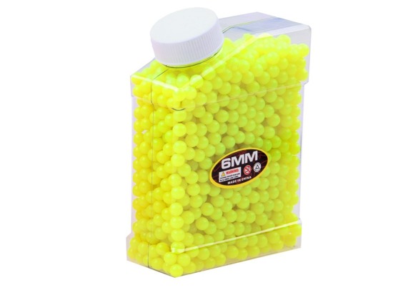 Plastic balls for gun cartridges 6 mm ZA2474