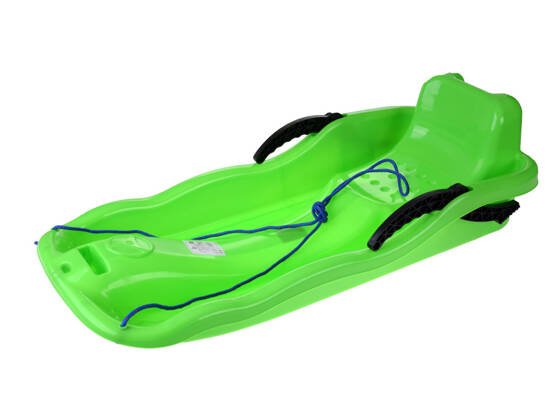 Plastic sled with a string, winter slide SP0740