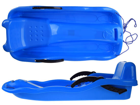 Plastic sled with a string, winter slide SP0740