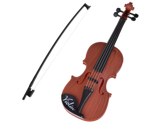 Plastic violin with bow toy for children 42 cm IN0174 CI