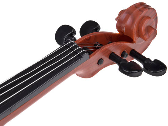 Plastic violin with bow toy for children 42 cm IN0174 CI