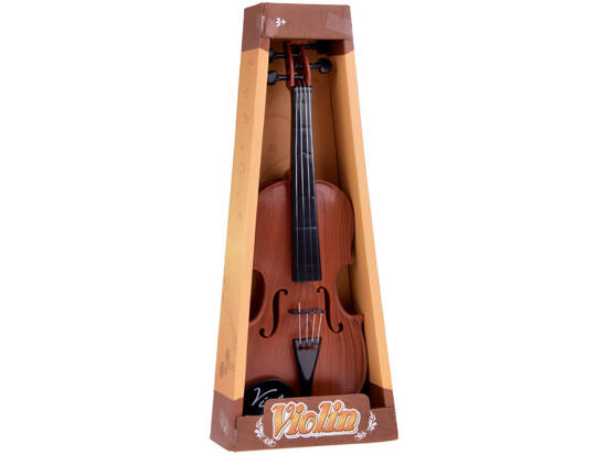 Plastic violin with bow toy for children 42 cm IN0174 CI