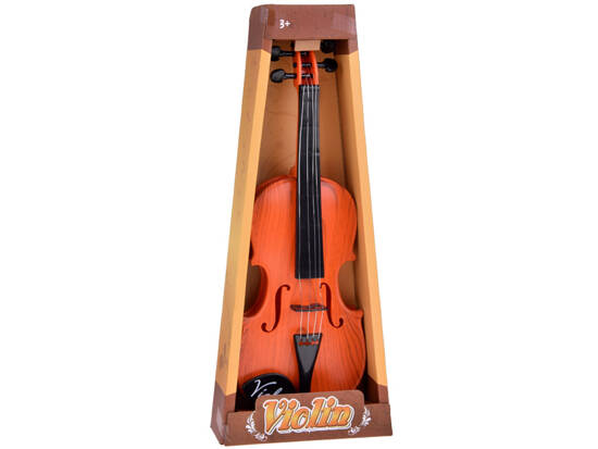 Plastic violin with bow toy for children 42 cm IN0174 JA