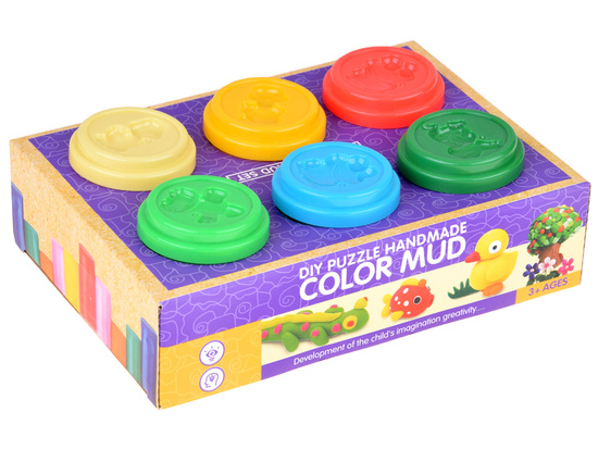 Plasticine Plasticine set of 6 pieces colored plasticine ZA5294