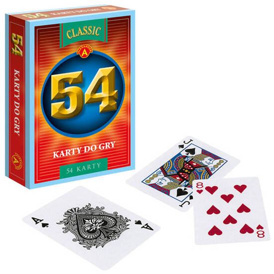 Playing cards deck of 54 classic pieces GR0665