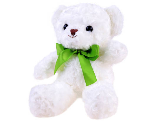 Plush White Teddy Bear Soft Toy 30cm ZA4455