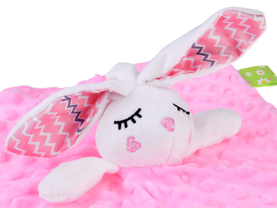 Plush cuddly toy Rabbit calming tag ZA4745