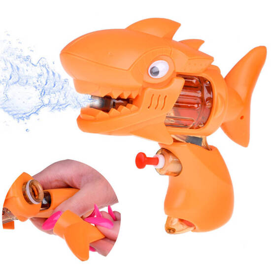 Pocket water pistol Orange Shark for children ZA4964 PO