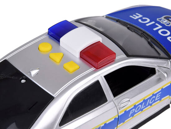 Police car police car sounds light opening doors ZA5221