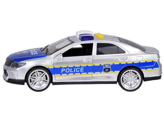 Police car police car sounds light opening doors ZA5221