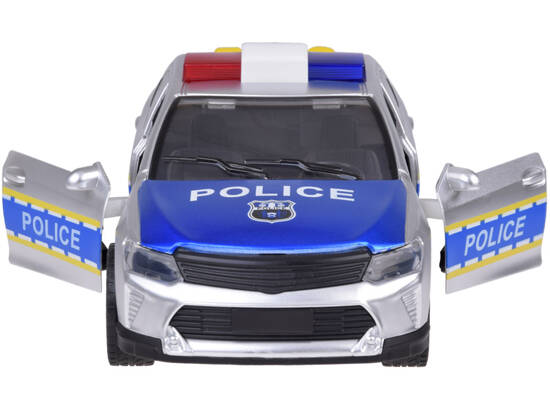 Police car police car sounds light opening doors ZA5221