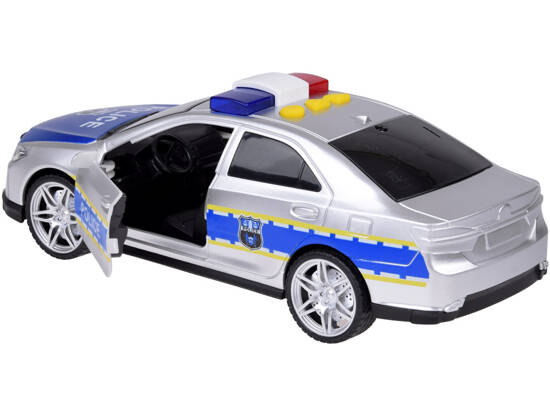 Police car police car sounds light opening doors ZA5221