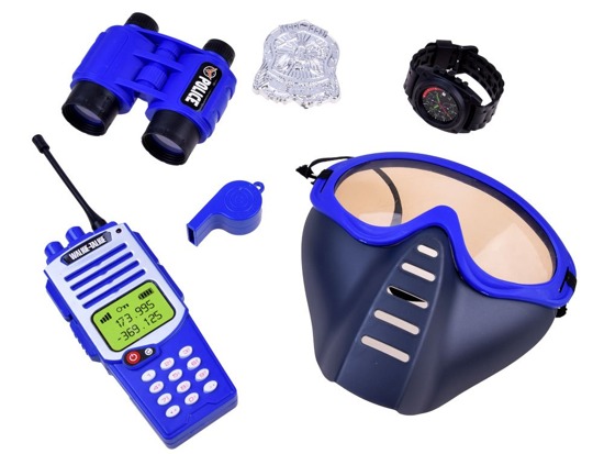 Policeman set vest + accessories ZA2984