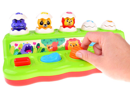Pop-up animals Interactive toy exercise your hands ZA4635