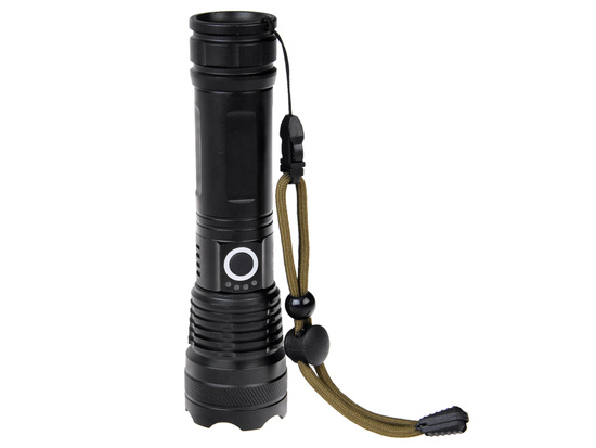 Powerful USB rechargeable LED flashlight, waterproof SP0799