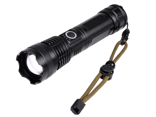 Powerful USB rechargeable LED flashlight, waterproof SP0799