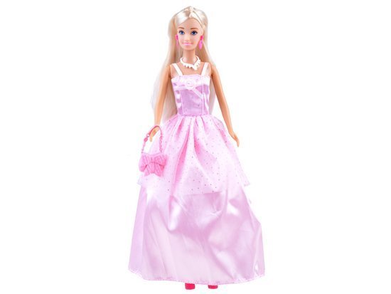 Princess doll in a ball gown with earrings ZA3481