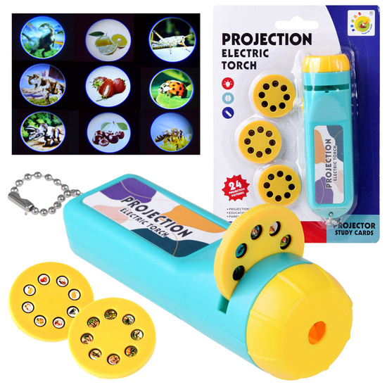 Projector flashlight for children 24 pictures TA0098