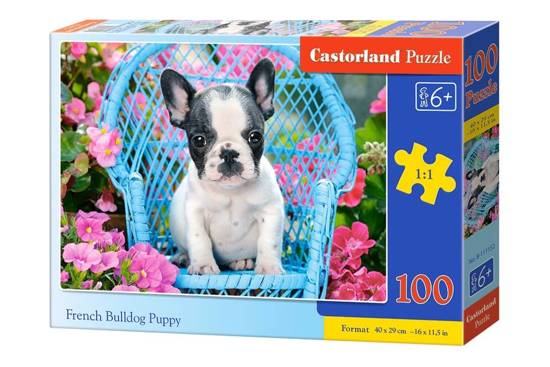 Puzzle 100 pieces Bulldog Puppy