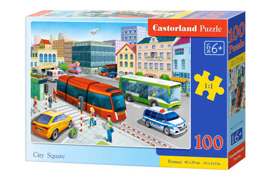 Puzzle 100 pieces City Square