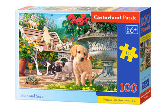 Puzzle 100 pieces Hide and Seek