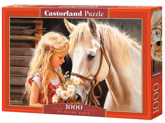 Puzzle 1000 pieces My Friend Horse C-105205