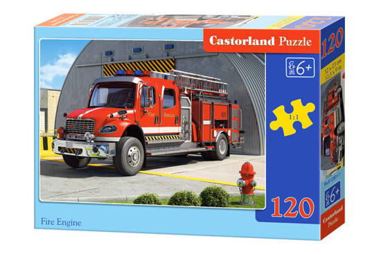 Puzzle 120 pcs. Fire Engine 