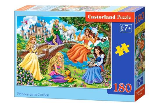 Puzzle 180 pcs. Princesses in Garden