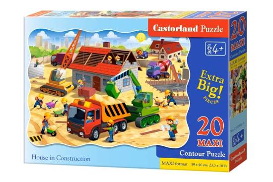 Puzzle 20 pcs. MAX House in Construction