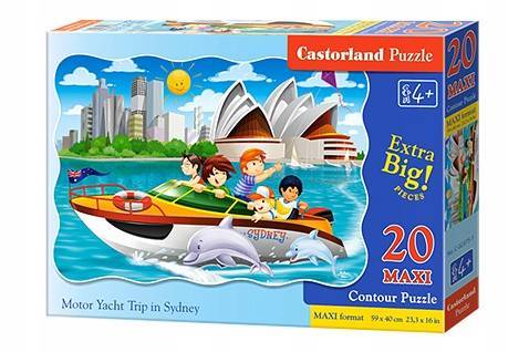 Puzzle 20 pcs. MAX Motor Yacht Trip in Sydney